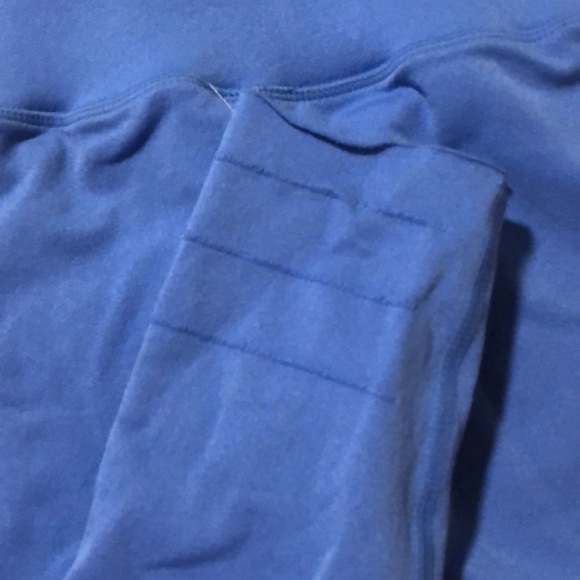 Bright Blue Exercise Leggings - Picture 2 of 2